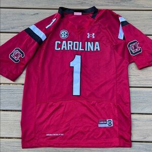 Under Armour Deebo Samuel #1 South Carolina Gamecocks SEC Game Jersey